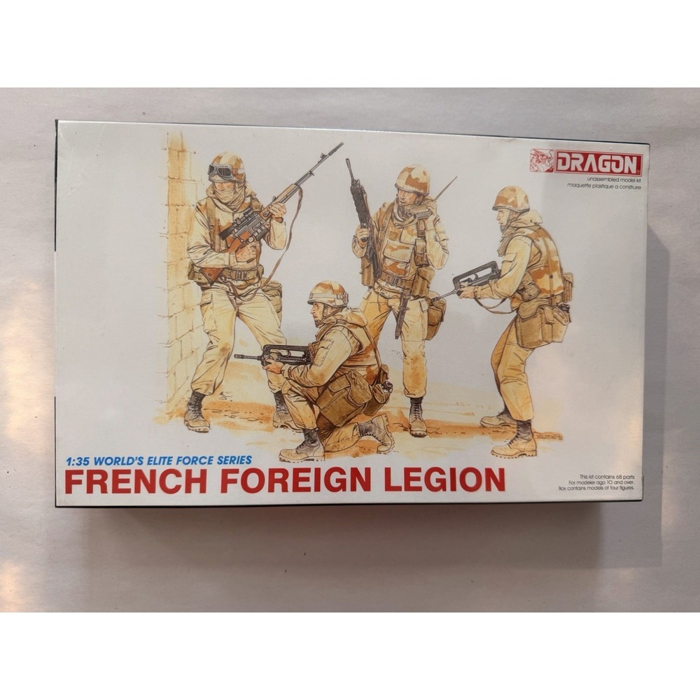 Dragon 1:35 Scale French Foreign Legion Model Kit No. 3014 Sealed
